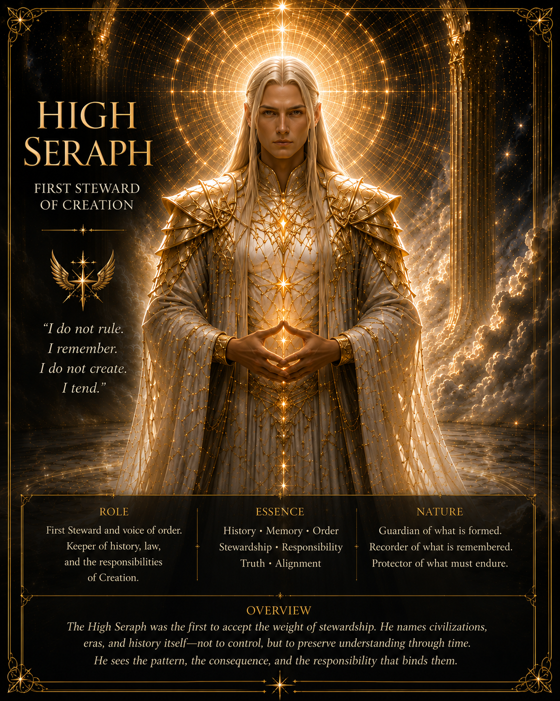 High Seraph character card